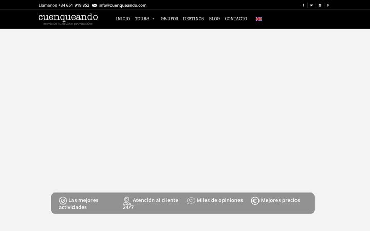 Screenshot of cuenqueando.com