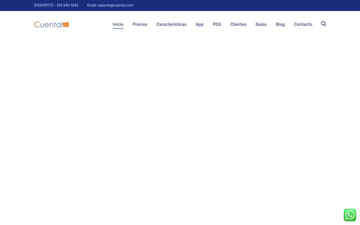 Screenshot of cuental.com