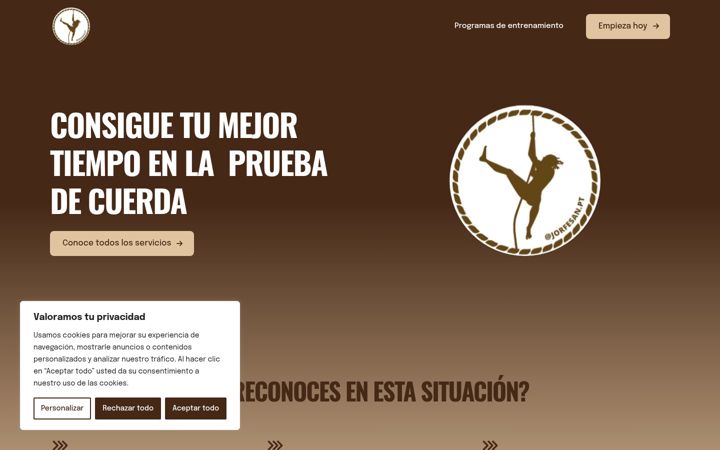 Screenshot of cuerdaeficiente.com