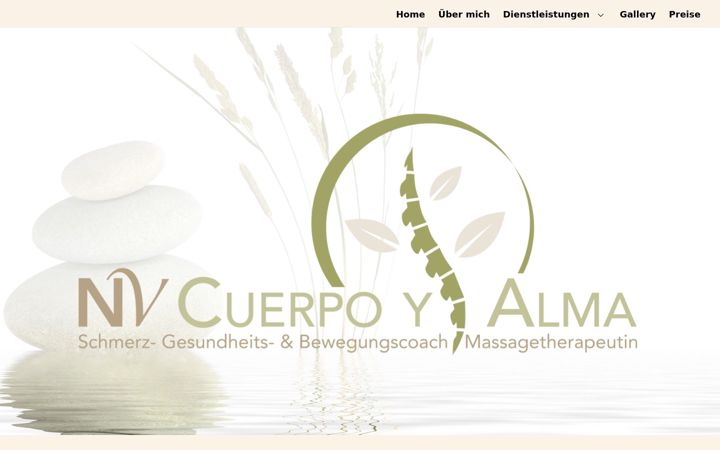 Screenshot of cuerpoyalma.de