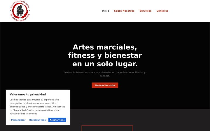 Screenshot of cuervasmons.es