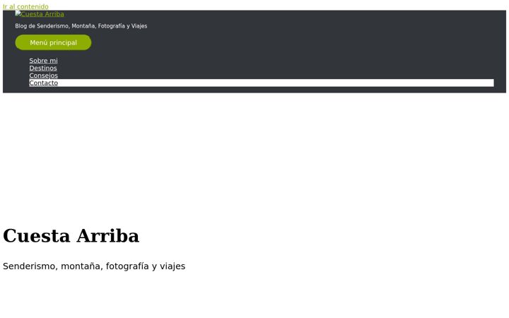 Screenshot of cuesta-arriba.com