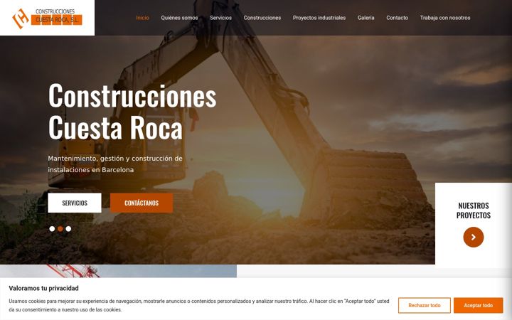 Screenshot of cuestaroca.es