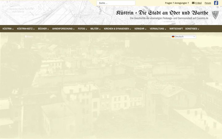 Screenshot of cuestrin.de