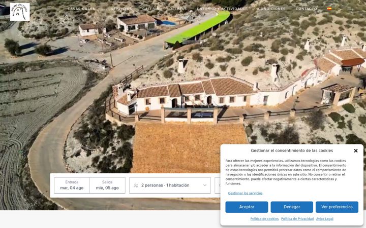 Screenshot of cuevasvictoria.com