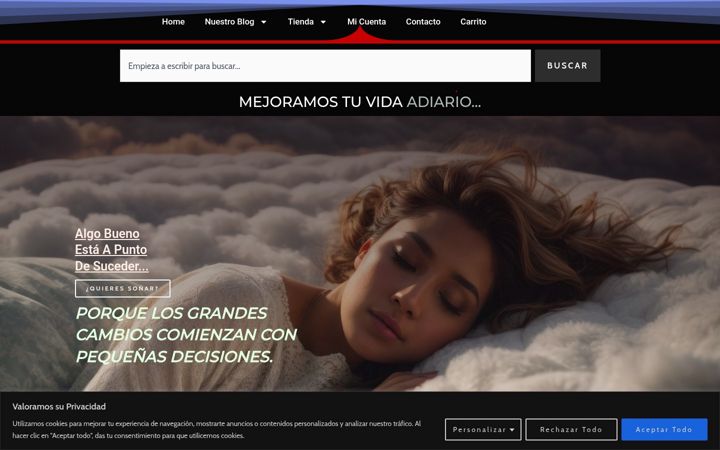 Screenshot of cuevitae.com