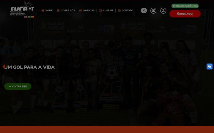 Screenshot of cufamt.org.br