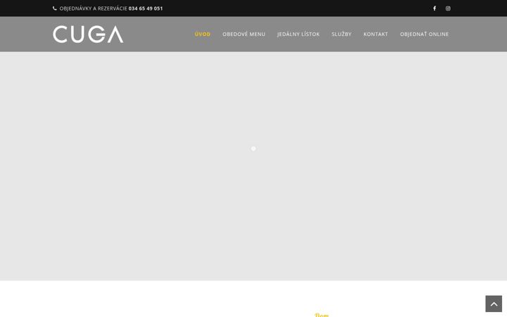 Screenshot of cuga.sk