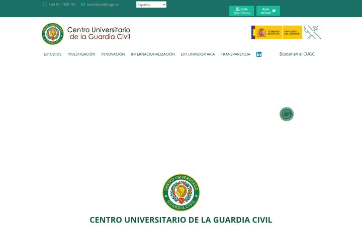 Screenshot of cugc.es