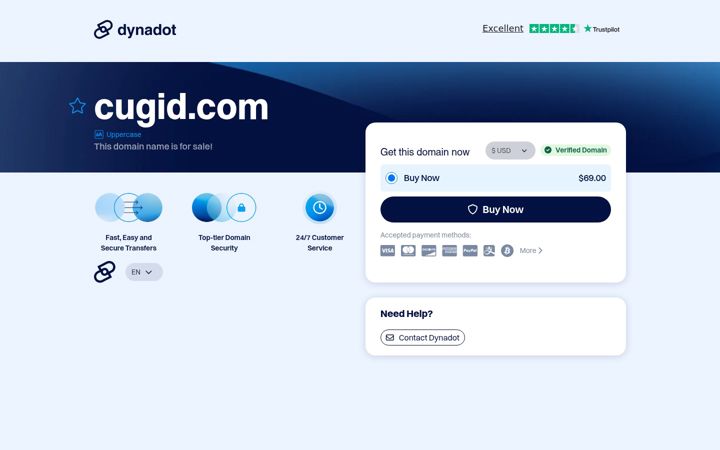 Screenshot of cugid.com
