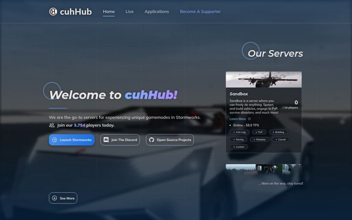 Screenshot of cuhhub.com