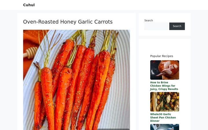 Screenshot of cuhul.com
