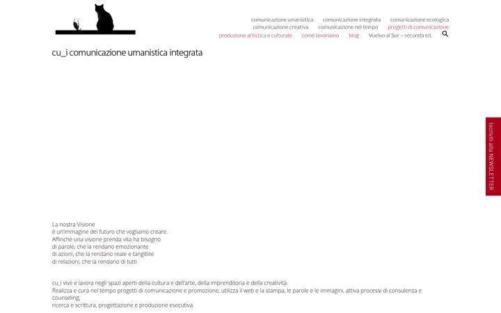 Screenshot van cuicomunicazione.com