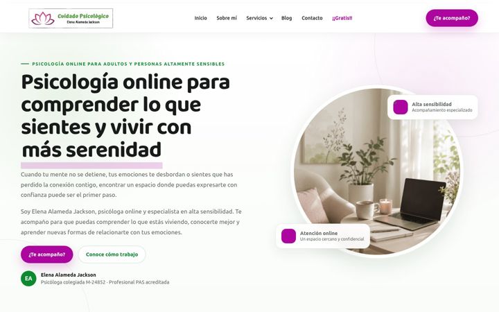 Screenshot of cuidado-psicologico.es