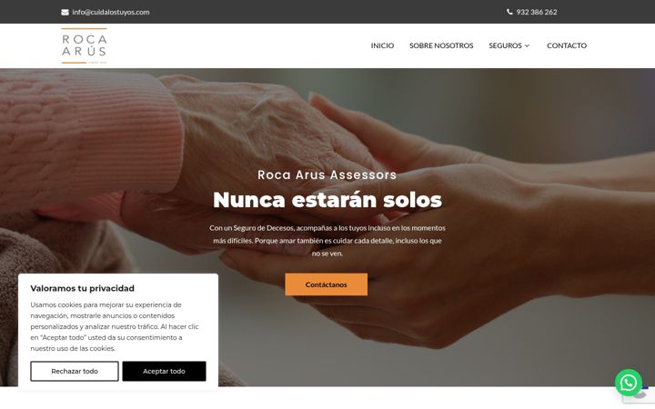 Screenshot of cuidalostuyos.com