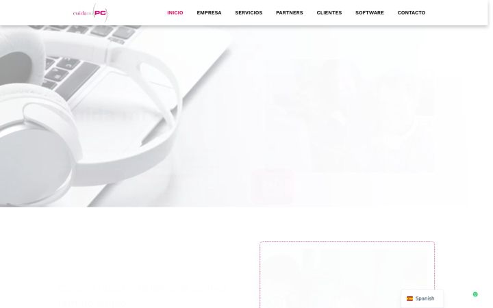 Screenshot of cuidamipc.com