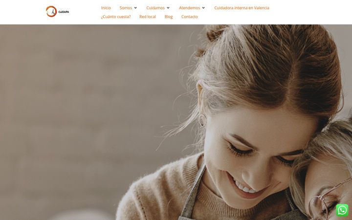 Screenshot of cuidapa.com