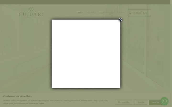 Screenshot von cuidar.med.br