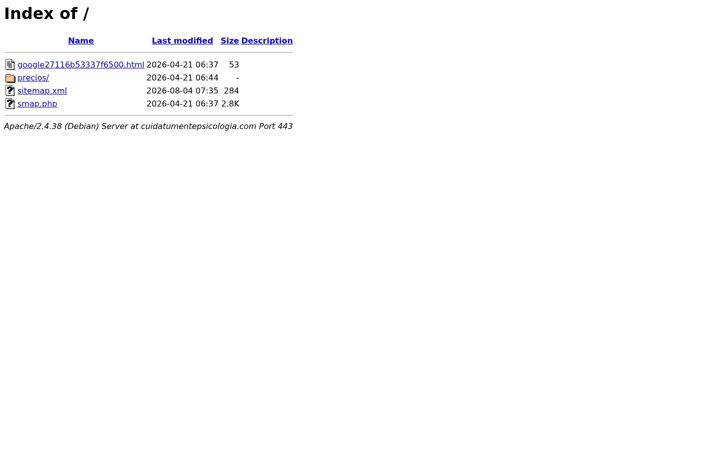 Screenshot of cuidatumentepsicologia.com