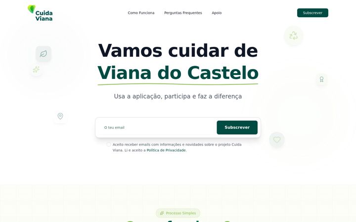 Screenshot of cuidaviana.pt