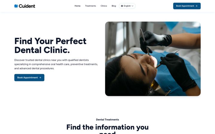 Screenshot of cuident.com