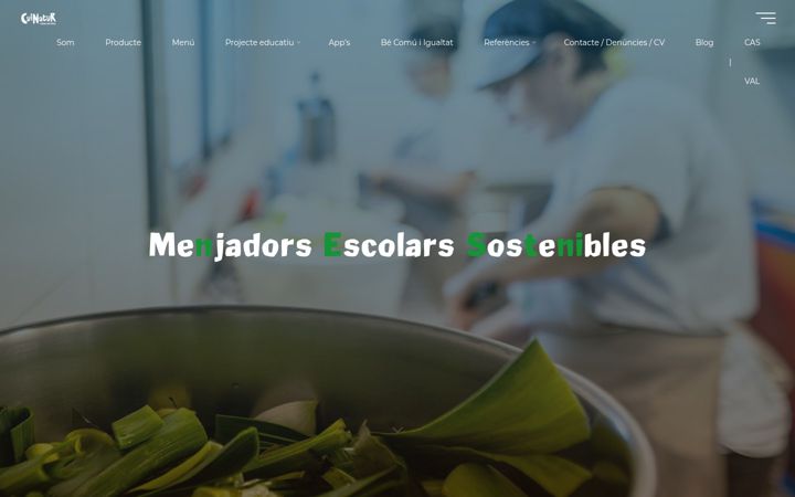 Screenshot of cuinaterra.com