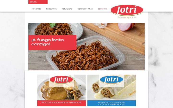 Screenshot of cuinatsjotri.com