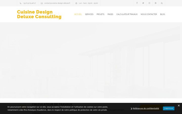 Képernyőkép: cuisine-design-deluxe.fr