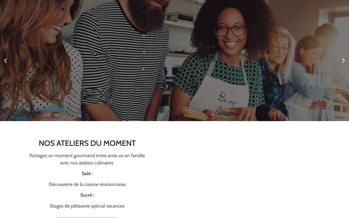Screenshot of cuisine-reunion.fr
