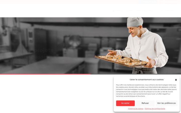 Screenshot of cuisineculdepoule.com