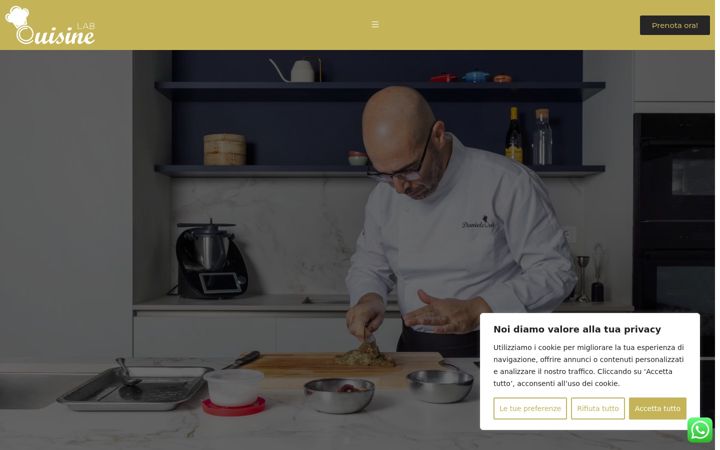 Screenshot of cuisinelab.it