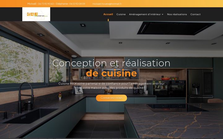 Ekrano kopija cuisinemkh.fr