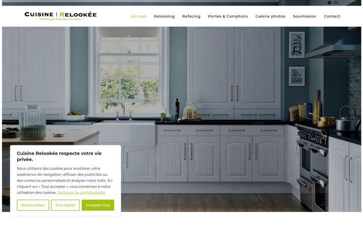 Screenshot of cuisinerelookee.com