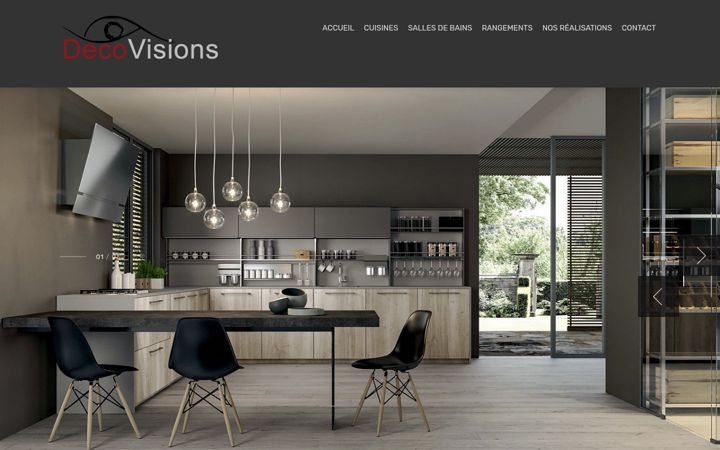 Screenshot of cuisines-decovisions.fr