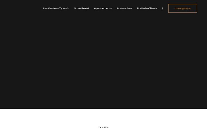 Screenshot of cuisines-tykazh.fr