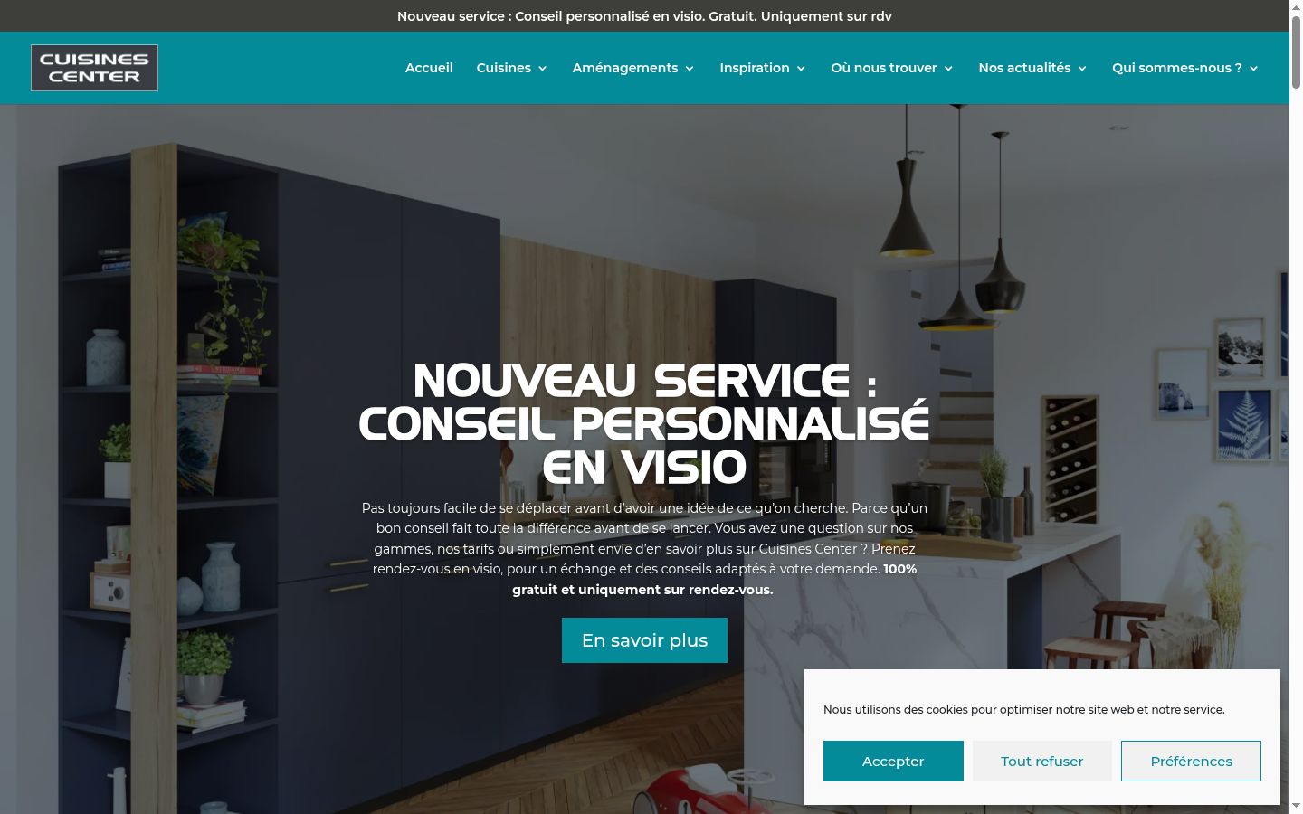 Screenshot tal-banner tal-kunsens muri qabel kwalunkwe interazzjoni