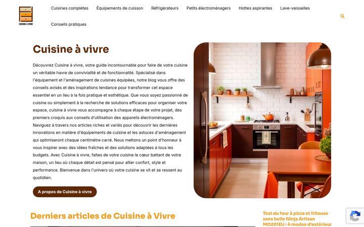 Screenshot of cuisiniste-pas-cher.fr