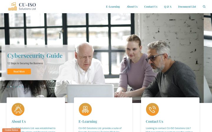 Screenshot of cuisosolutions.ie