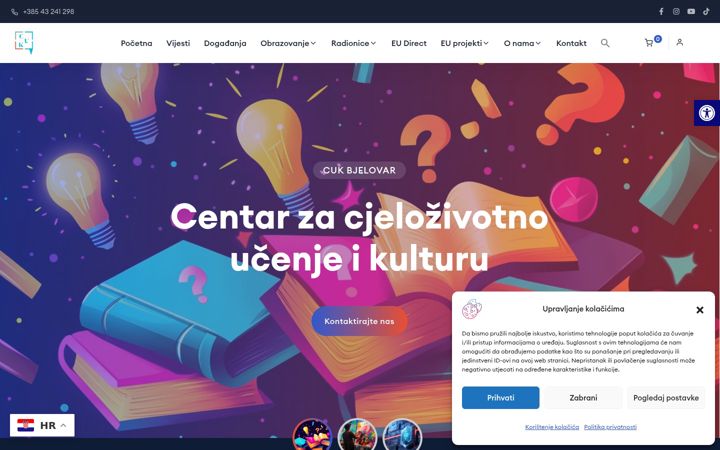 Snimka zaslona za cuk.hr