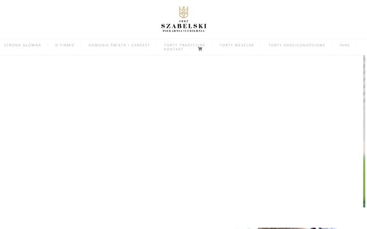 Screenshot of cukierniaszabelski.pl