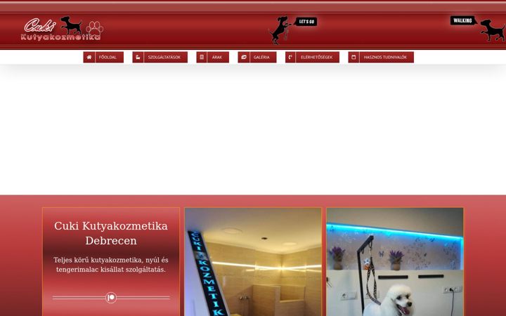 Screenshot von cukikutyakozmetika.hu