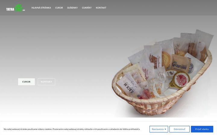 Screenshot of cukorspotlacou.sk