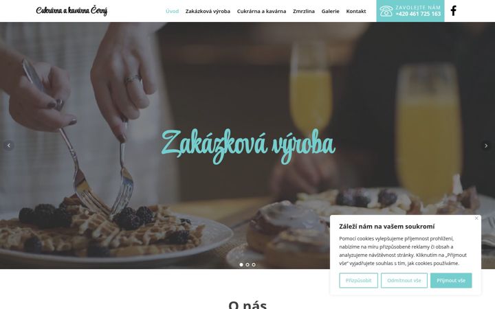 Captura de ecrã de cukrarnacerny.cz