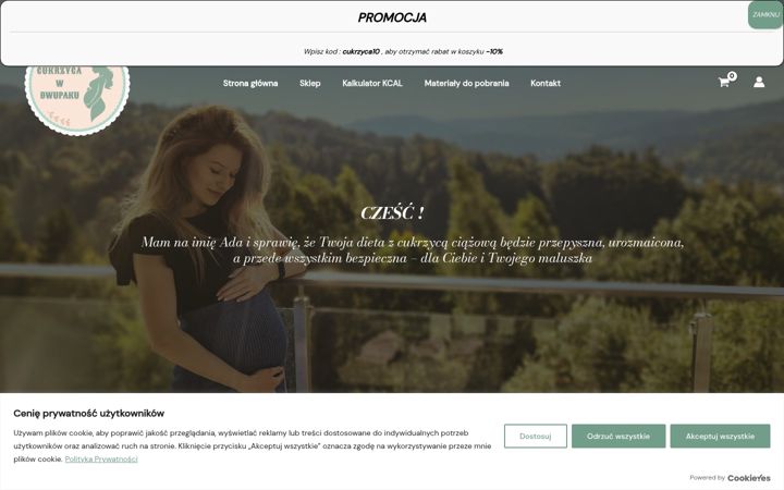Screenshot di cukrzycawdwupaku.pl