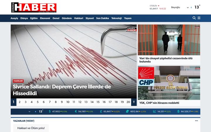 Képernyőkép: cukurcahaber.net