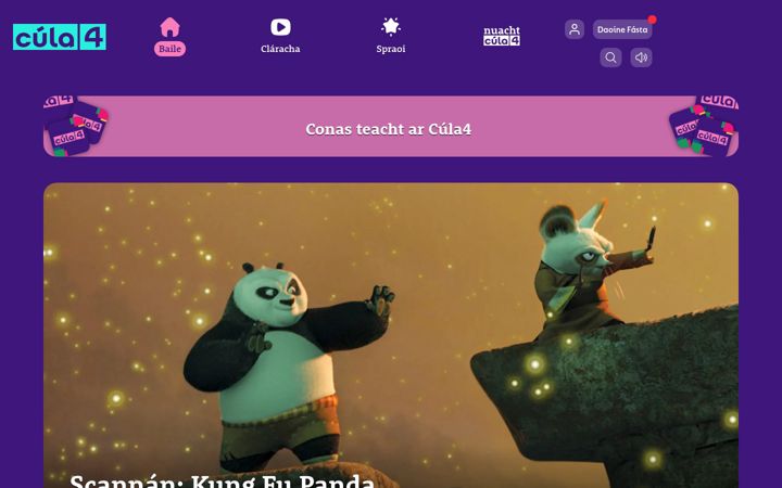 Screenshot of cula4.ie