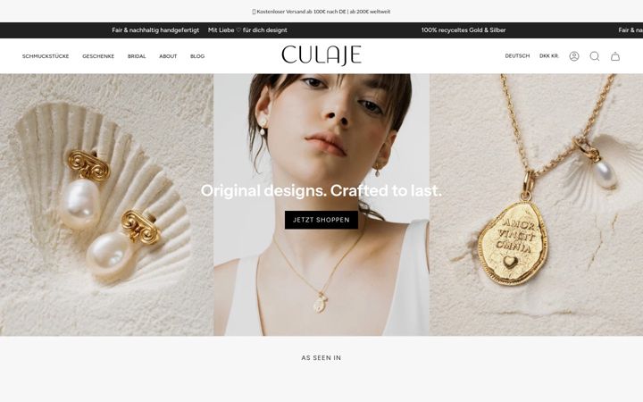 Screenshot of culaje.com
