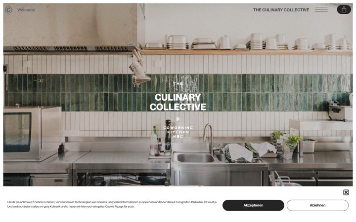 Screenshot of culinary-collective.de