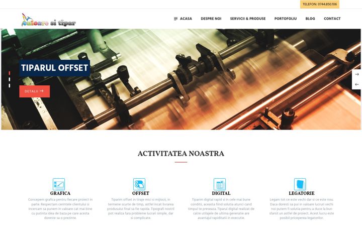 Screenshot of culoaresitipar.ro