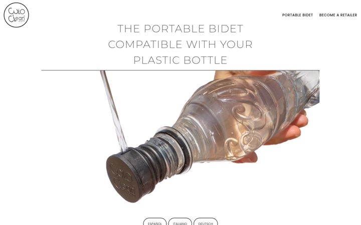 Screenshot of culoclean.com